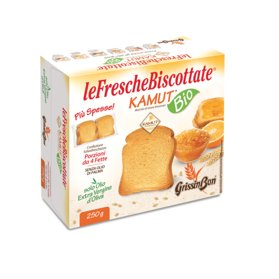 ORGANIC TOAST SLICES WITH KAMUT FLOUR