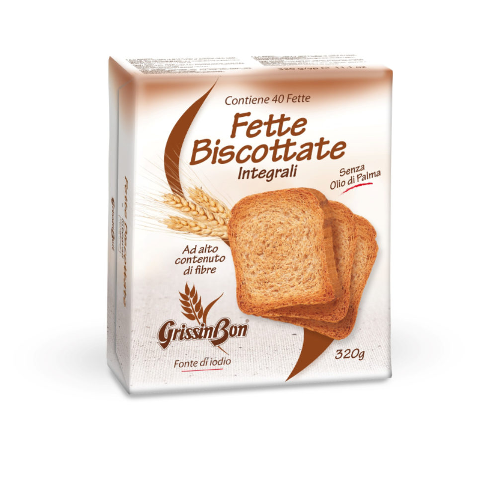 WHOLEWHEAT RUSKS 16x320g