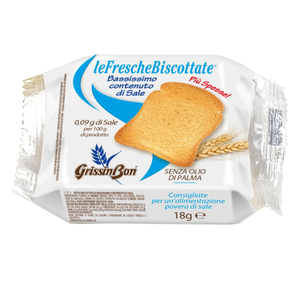 HOTEL RUSKS VERY LOW SALT 150x18g