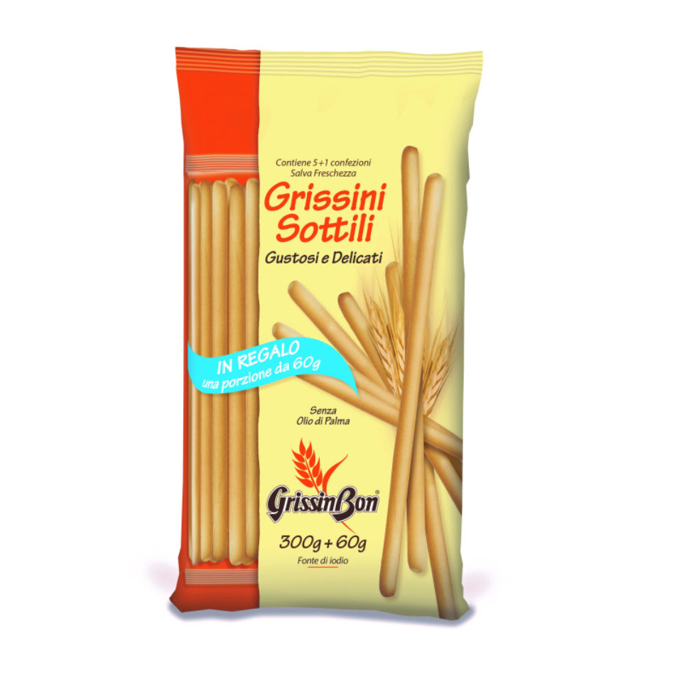 GRISSINI FRIABILI 8x300g+60g