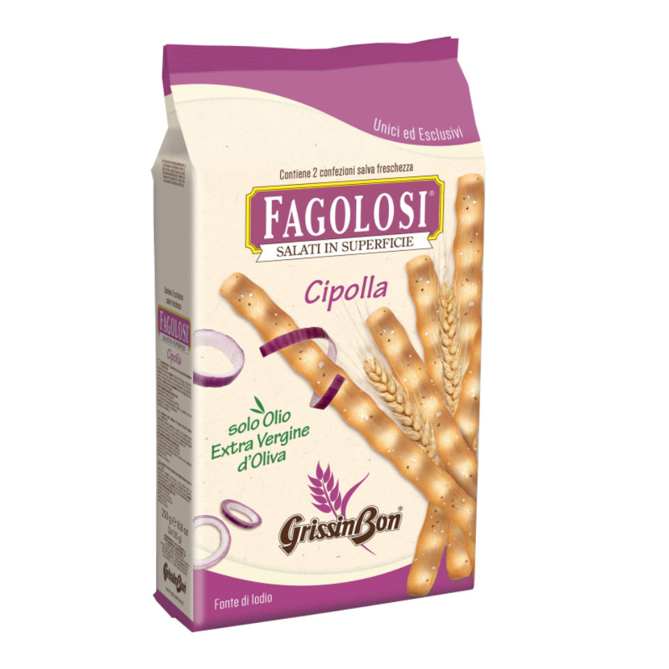 FAGOLOSI BREADSTICKS WITH ONION 250g